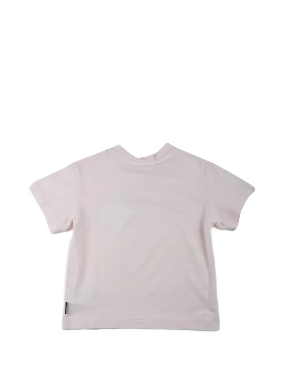 Футболка с логотипом на воротнике Palm Angels Kids, розовый — фото 2