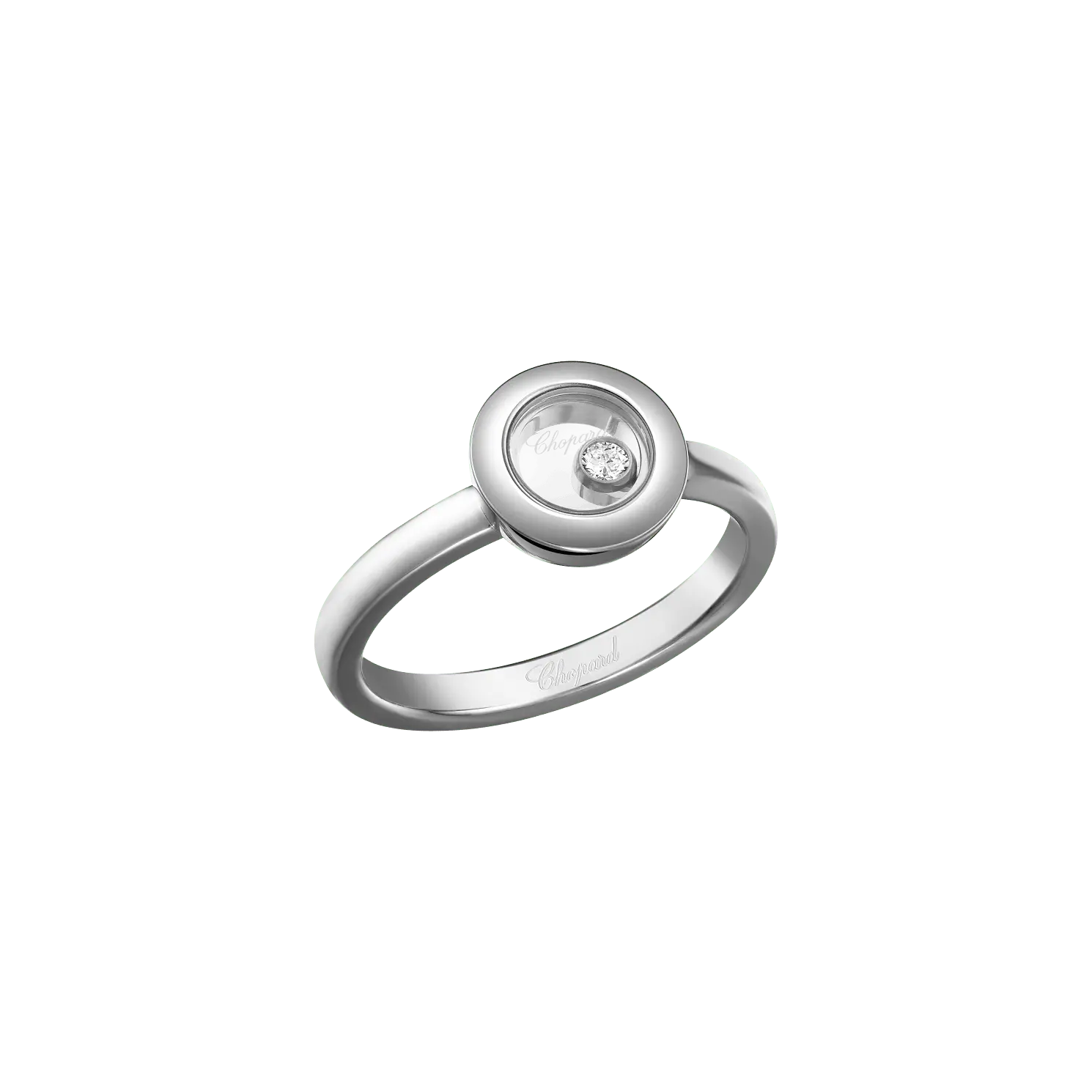 

Кольцо Chopard Happy Diamonds Icons - Кольцо, белое золото, бриллиант