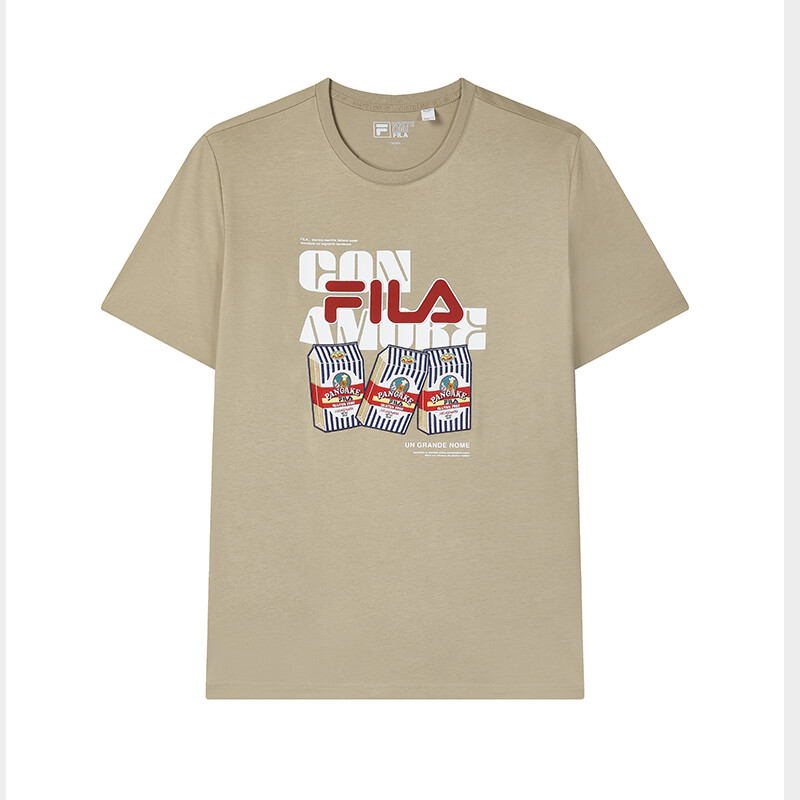 

Футболка мужская Tribute Incense Color Fila, цвет Tribute incense color