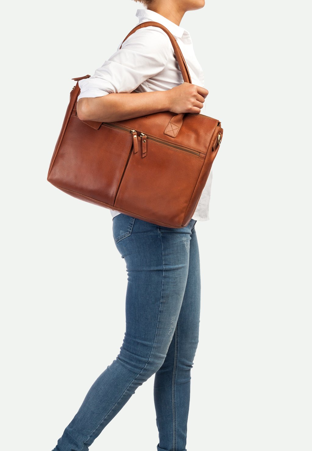 

Сумка для ноутбука FUNDAMENTALS VINTAGE 15.6 inch Burkely, цвет Cognac