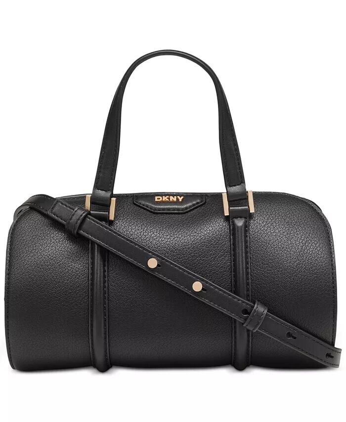 

Мини-кожаная сумка из кедра Dkny, красный