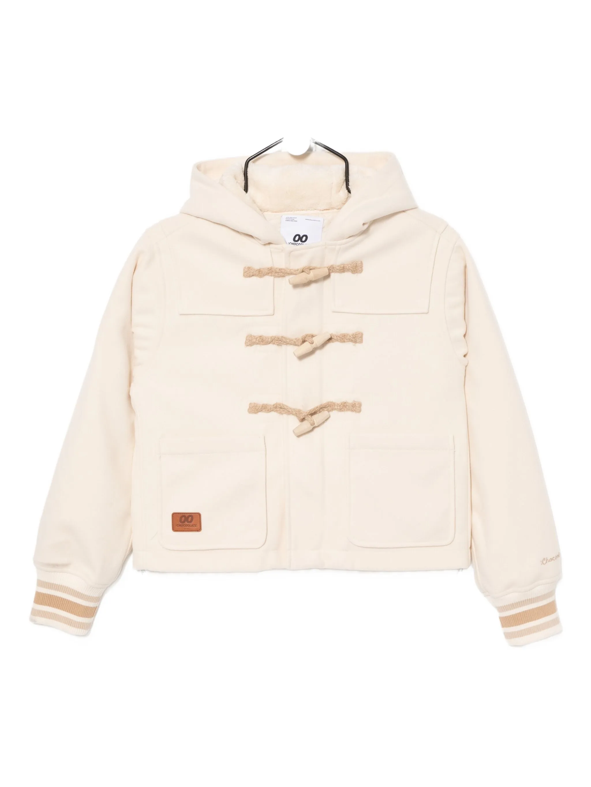 

Укороченная куртка с нашивкой-логотипом Chocoolate, нейтральный