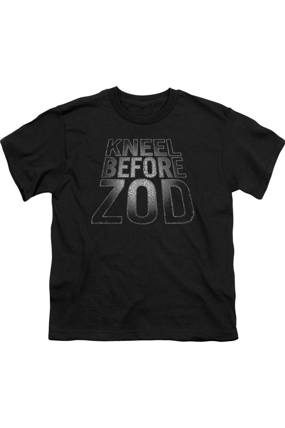 

Футболка с коротким рукавом для детей "Супермен до Зода" Gildan, черный