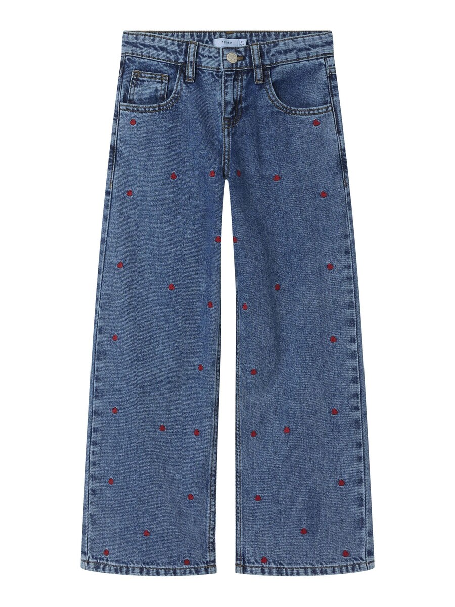 

Джинсы с широкими штанинами NAME IT, синий деним