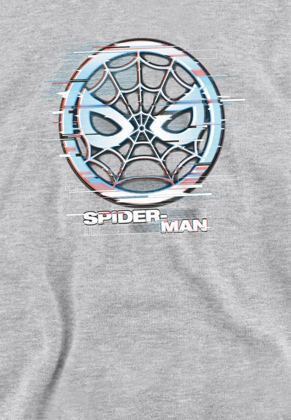 Детский свитшот Marvel с принтом Spiderman, серый — фото 2