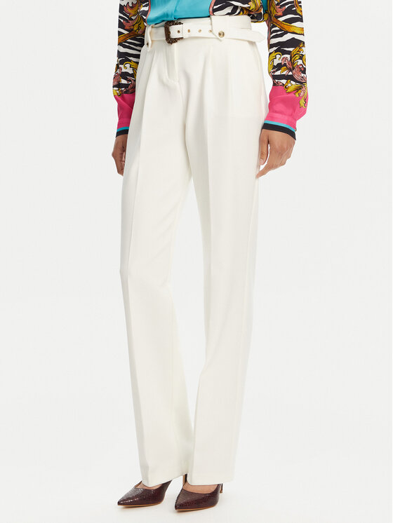 

Брюки прямого кроя 78HAA111 Versace Jeans Couture, белый