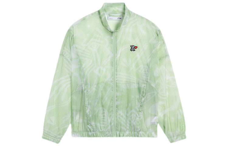 

Куртка женская из коллекции Sports Life Aquaporcelain Green Full Print Lining