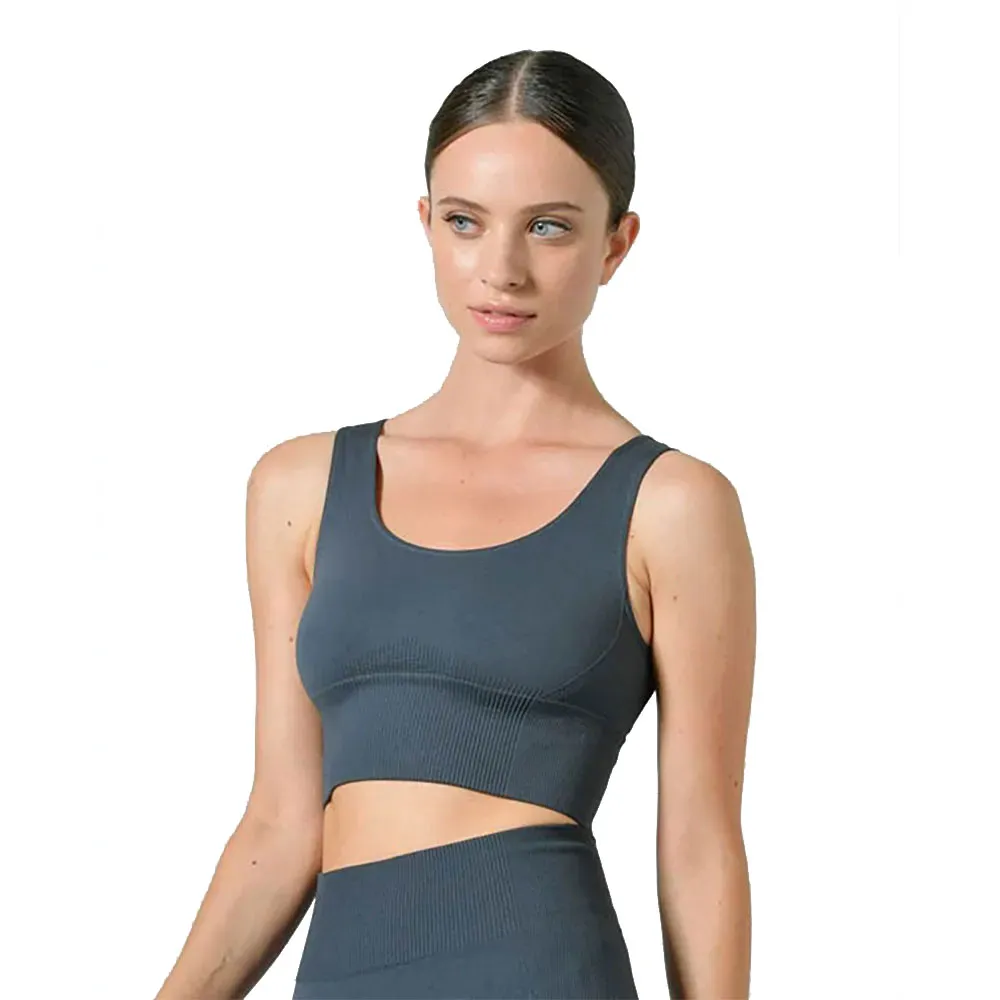 

Спортивный бюстгальтер Bmymoon Galactic Top sports bra, серый