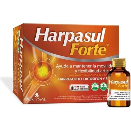 

Однократная доза NATYSAL Harpasul Forte помогает поддерживать подвижность и гибкость суставов