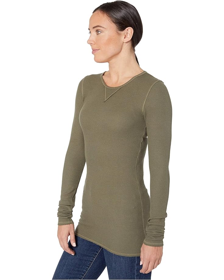 

Футболка Hard Tail Long Sleeve Vintage Tee, цвет Olive Drab