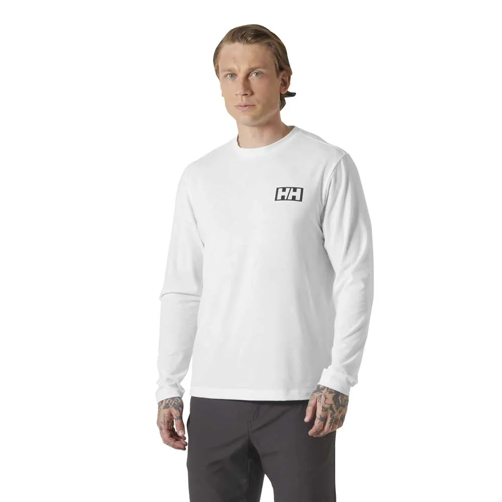 

Лонгслив Helly Hansen Skog Graphic Tee, белый