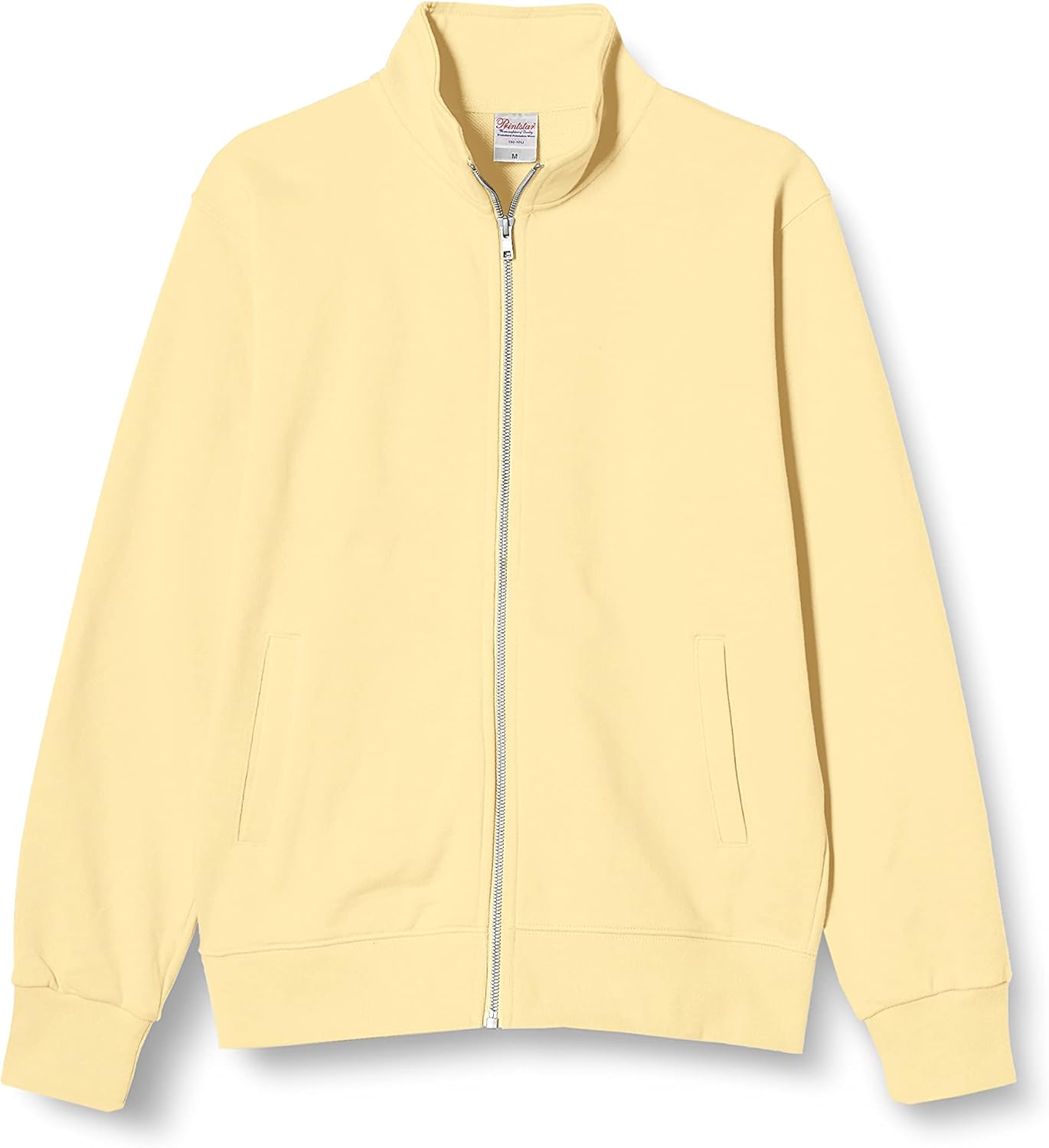 

Мужская толстовка Printstar 00190-NNJ, 273 г, флисовая подкладка, стандартная застежка-молния, светло-желтый