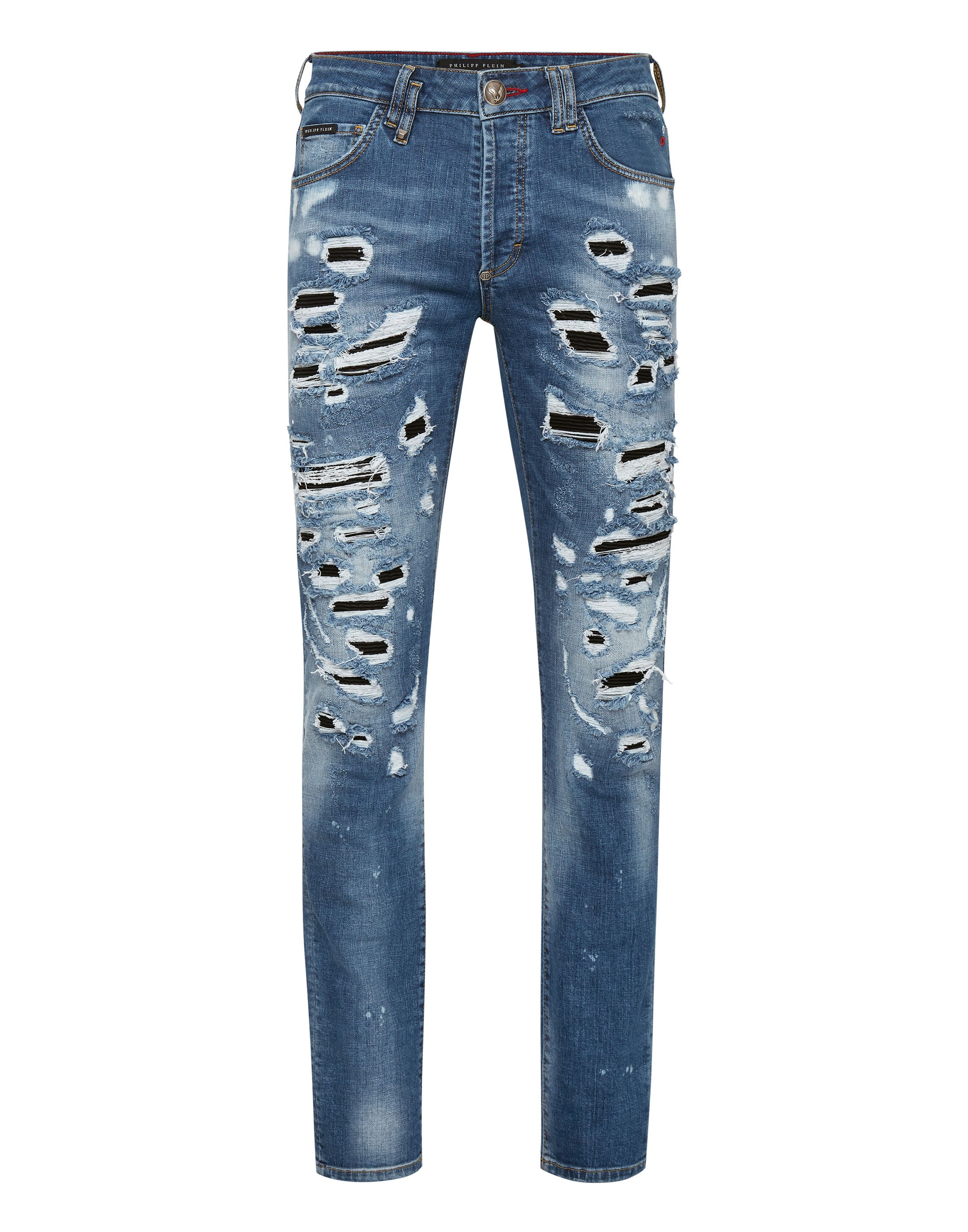 

Мужские джинсы PHILIPP PLEIN, цвет baroque blue