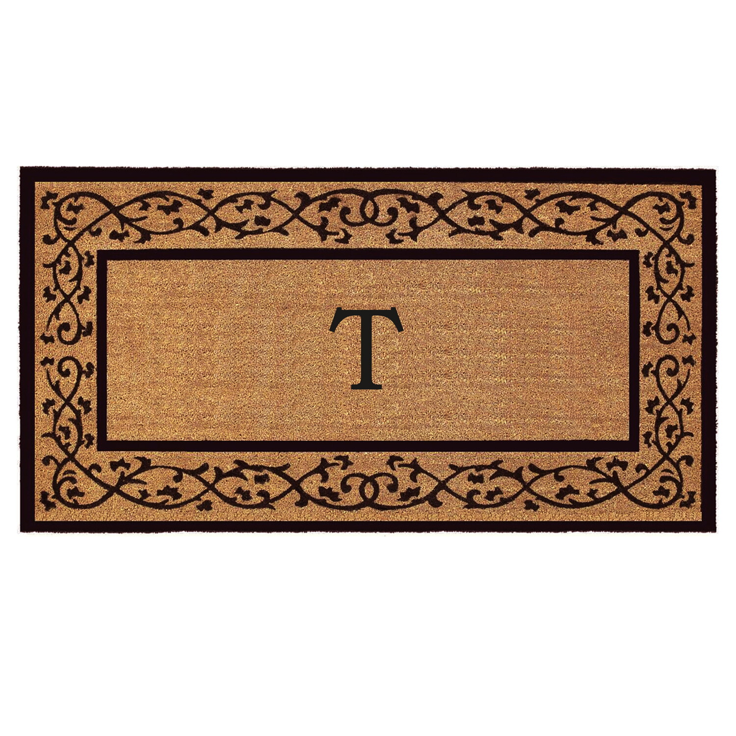 

Коврик Abbington Monogram T Calloway Mills, многоцветный