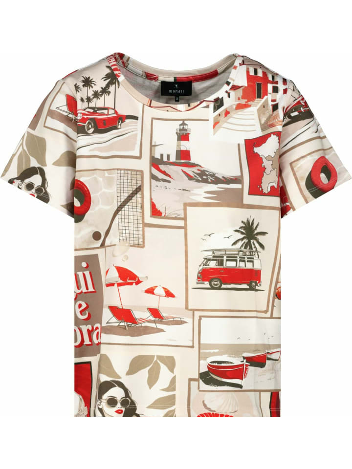 

Женская футболка с круглым вырезом в комплекте monari