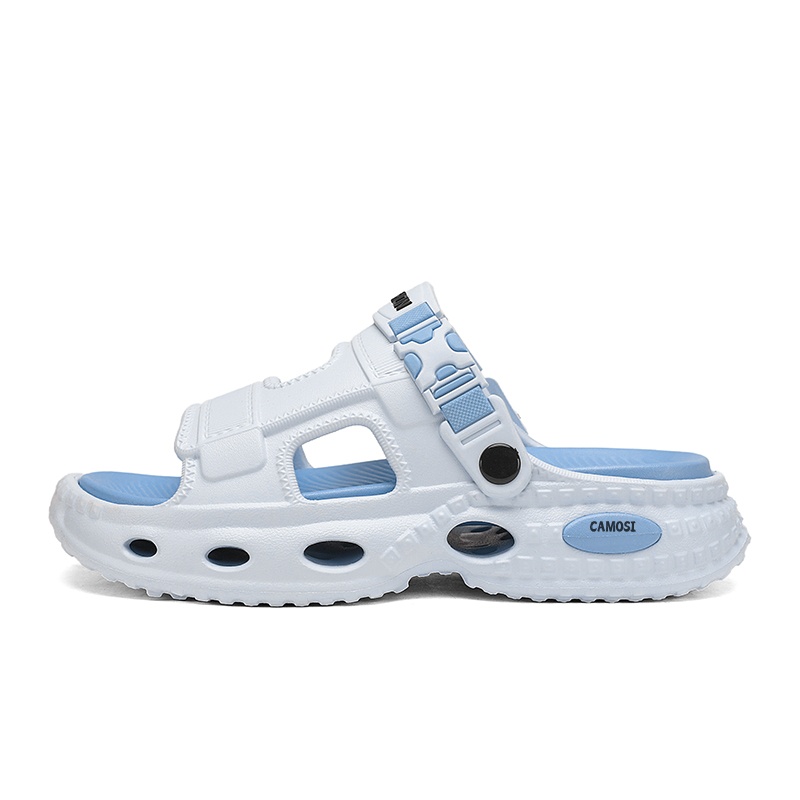 

CAMOSI Слайдеры мужские бело-голубые, цвет White Blue