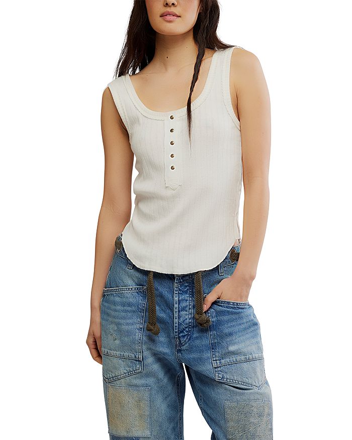

Брайсон Хенли Топ Free People, белый