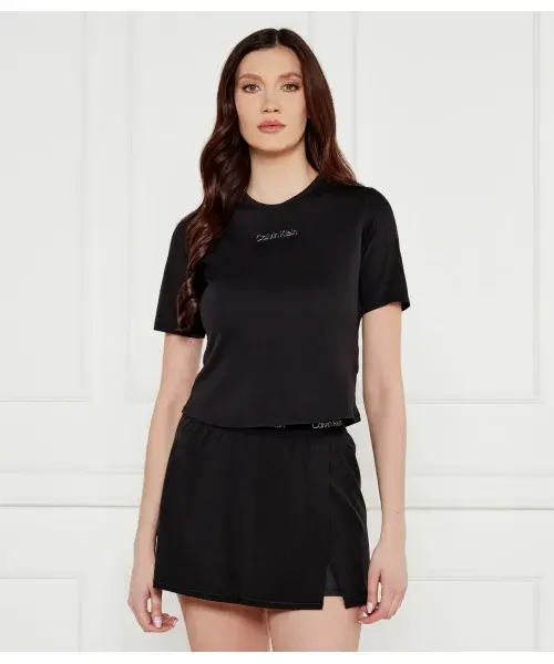 

Футболка Cropped fit Calvin Klein Performance, черный