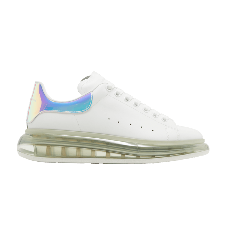 

Кроссовки Alexander McQueen Alexander McQueen Oversized Sneaker 'Clear Sole - Iridescent', белый
