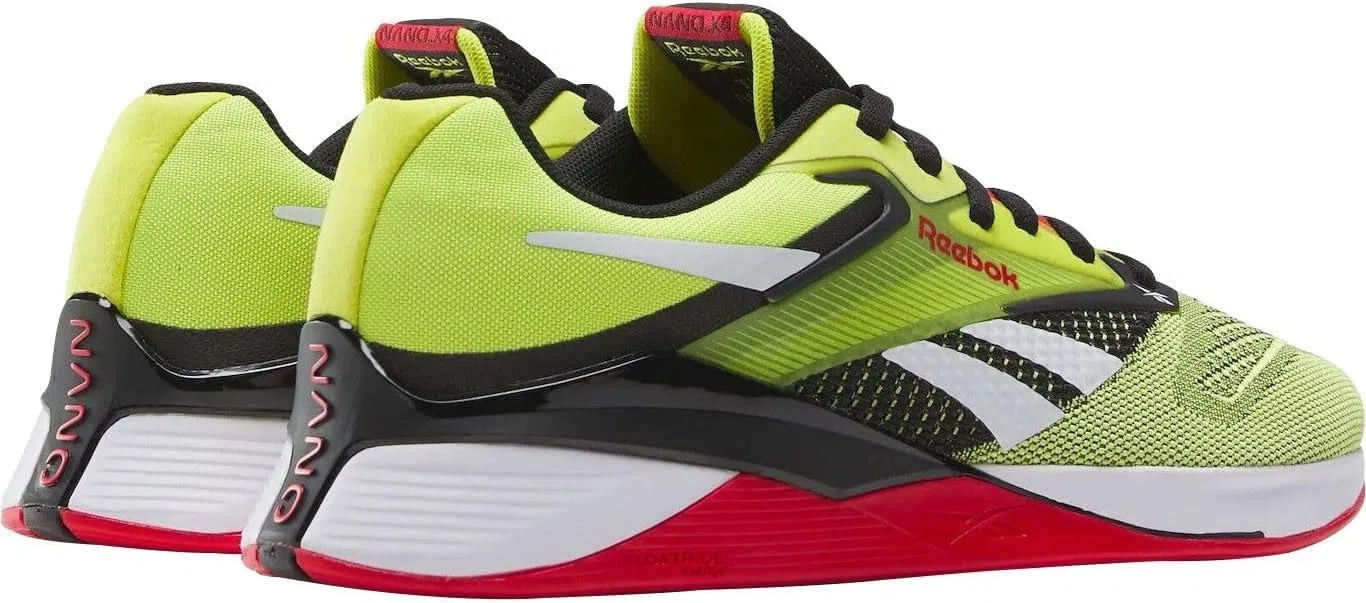 Кроссовки Reebok Unisex Nano X4, Hypgrn Black Vecred — фото 4