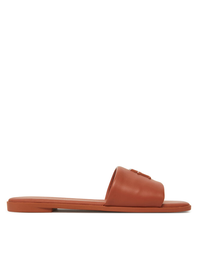 Мюли Th Logo Hardware Leather Mule FW0FW08806 Tommy Hilfiger, коричневый