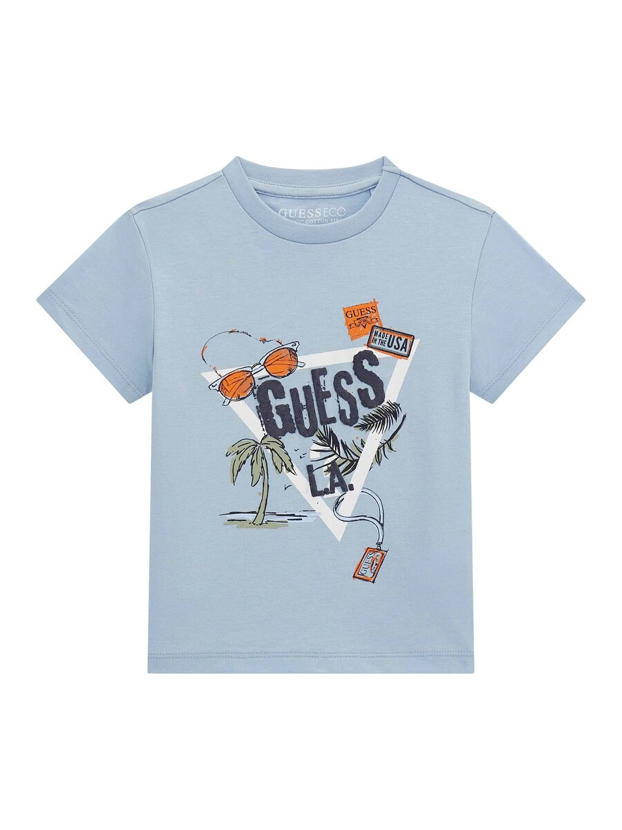 

Рубашка GUESS, цвет Navy/Sky blue