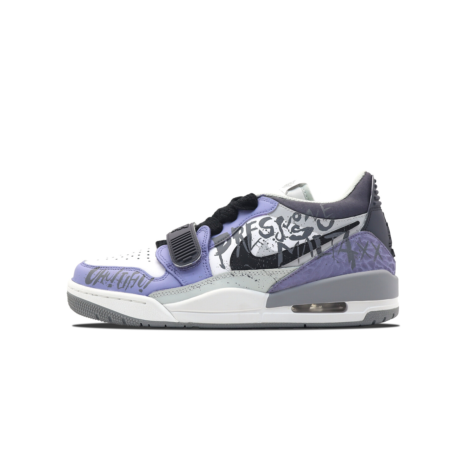 

Кроссовки Jordan Legacy 312 Skateboarding Shoes Men Low-top White, фиолетовый