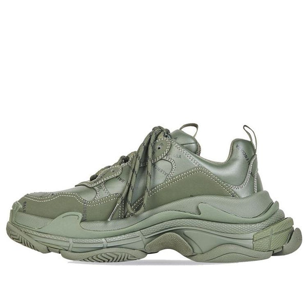 

Кроссовки triple s 'allover logo - dark green' Balenciaga, зеленый