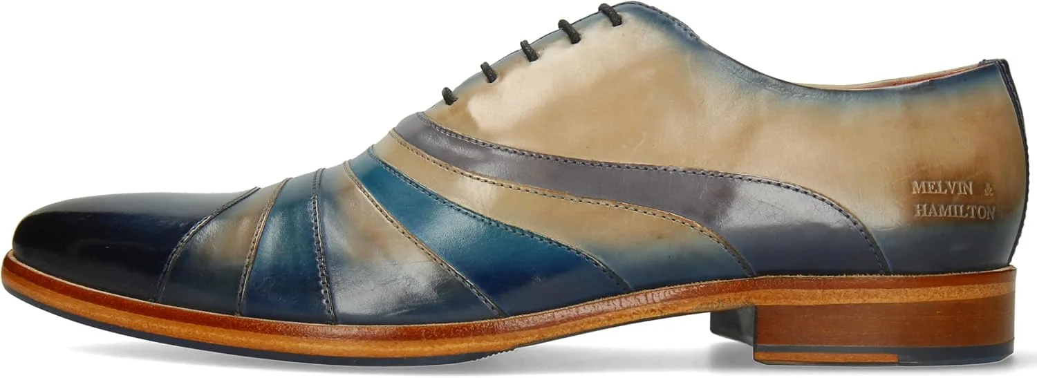 Мужские туфли Melvin & Hamilton Oxford Toni 43, синий — фото 3