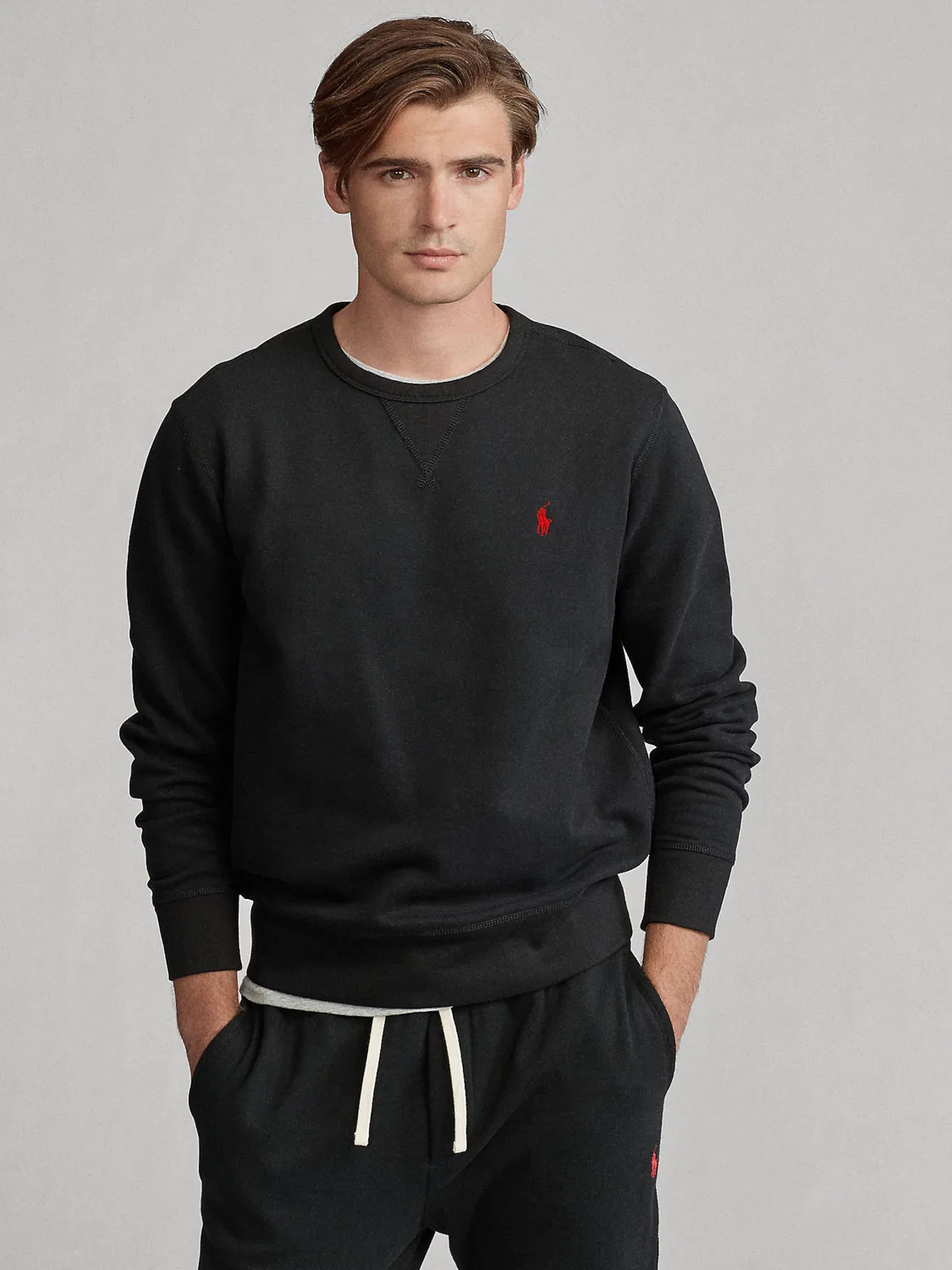 Толстовка Polo Ralph Lauren Big & Tall, Black — фото 3