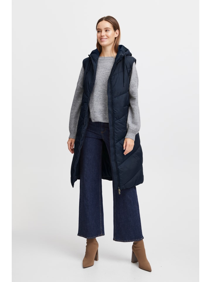 

B. young Жилет BYBOMINA 6 - верхняя одежда, стандартный крой, Copenhagen Night