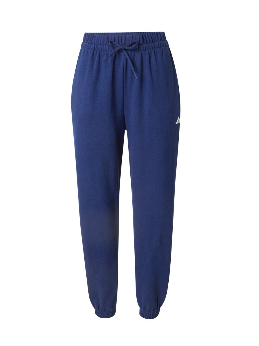 

Зауженные тренировочные брюки ADIDAS SPORTSWEAR Essentials, темно-синий