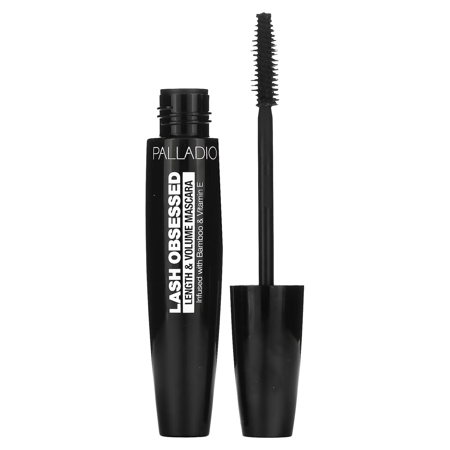 

Тушь для длины и объема Palladio Lash Obsessed, черный