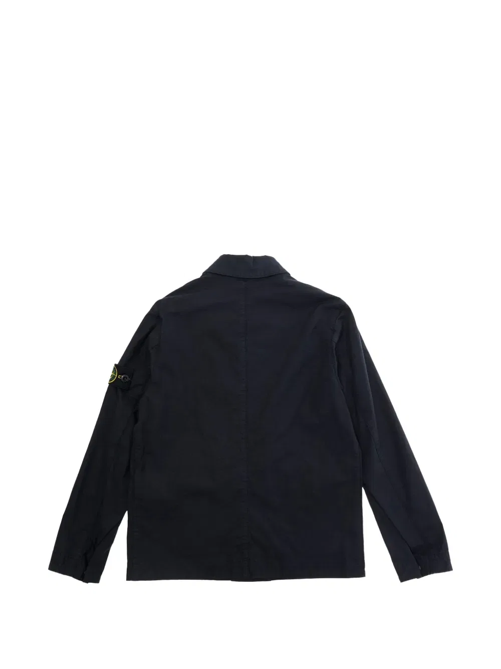 Куртка с нашивками Stone Island Junior, синий — фото 2