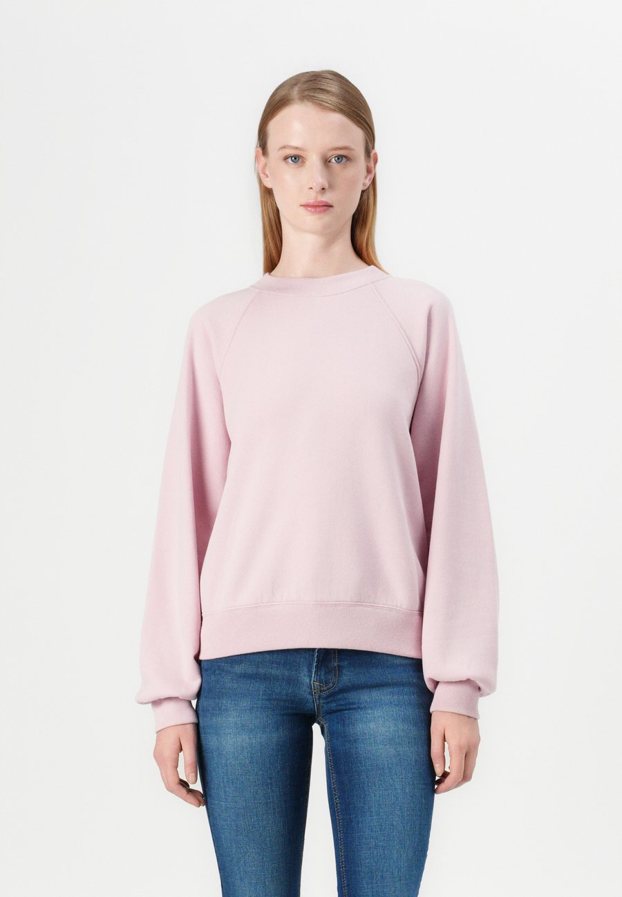 

Толстовка Abercrombie & Fitch ESSENTIAL CLASSIC SUNDAY CREW, Pink