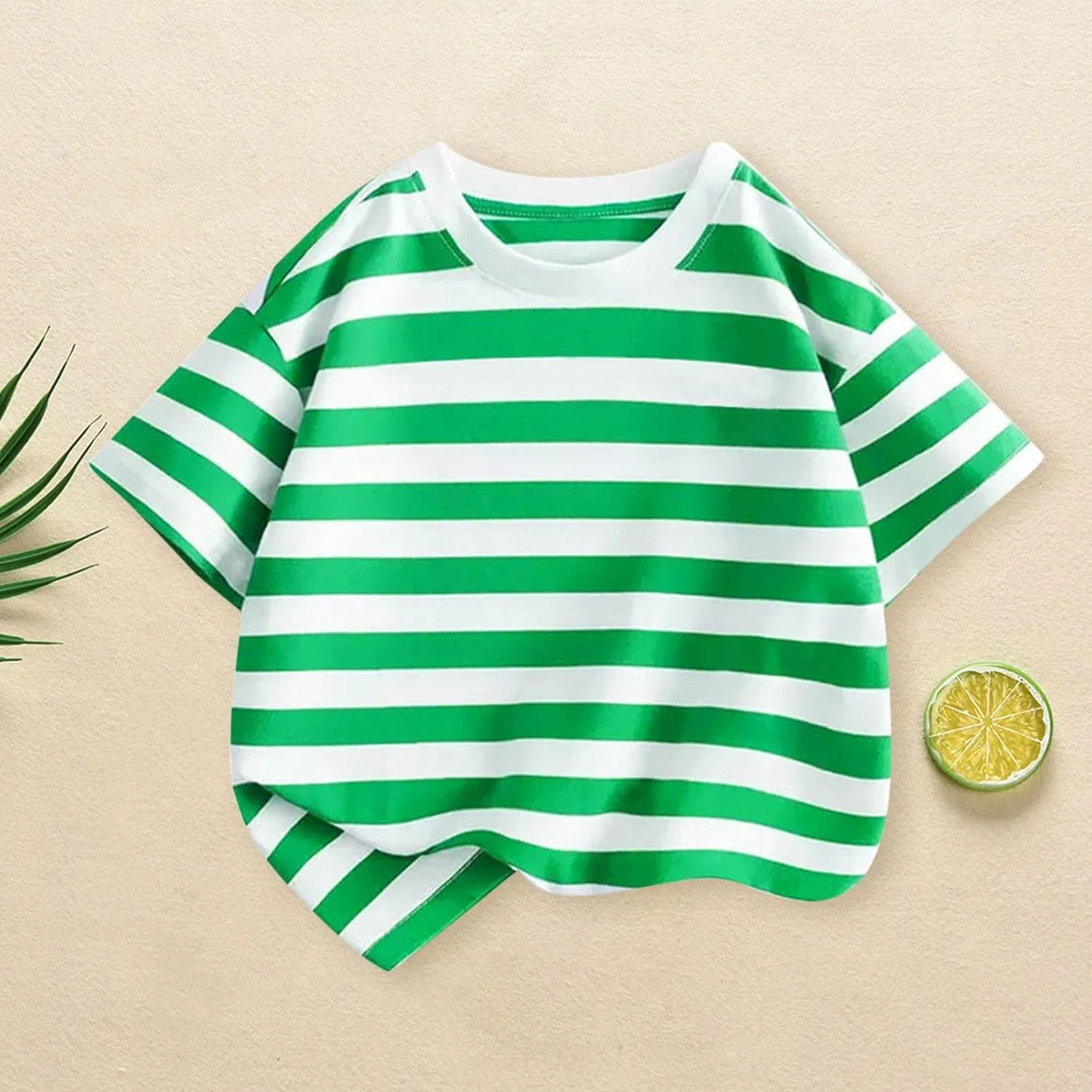 Детский топ Active Oversized Crop Tops, Green — фото 2