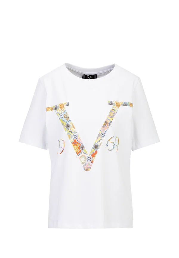 

Футболка bellara с барочным принтом 19V69 Italia, White, Белый, Футболка bellara с барочным принтом 19V69 Italia, White