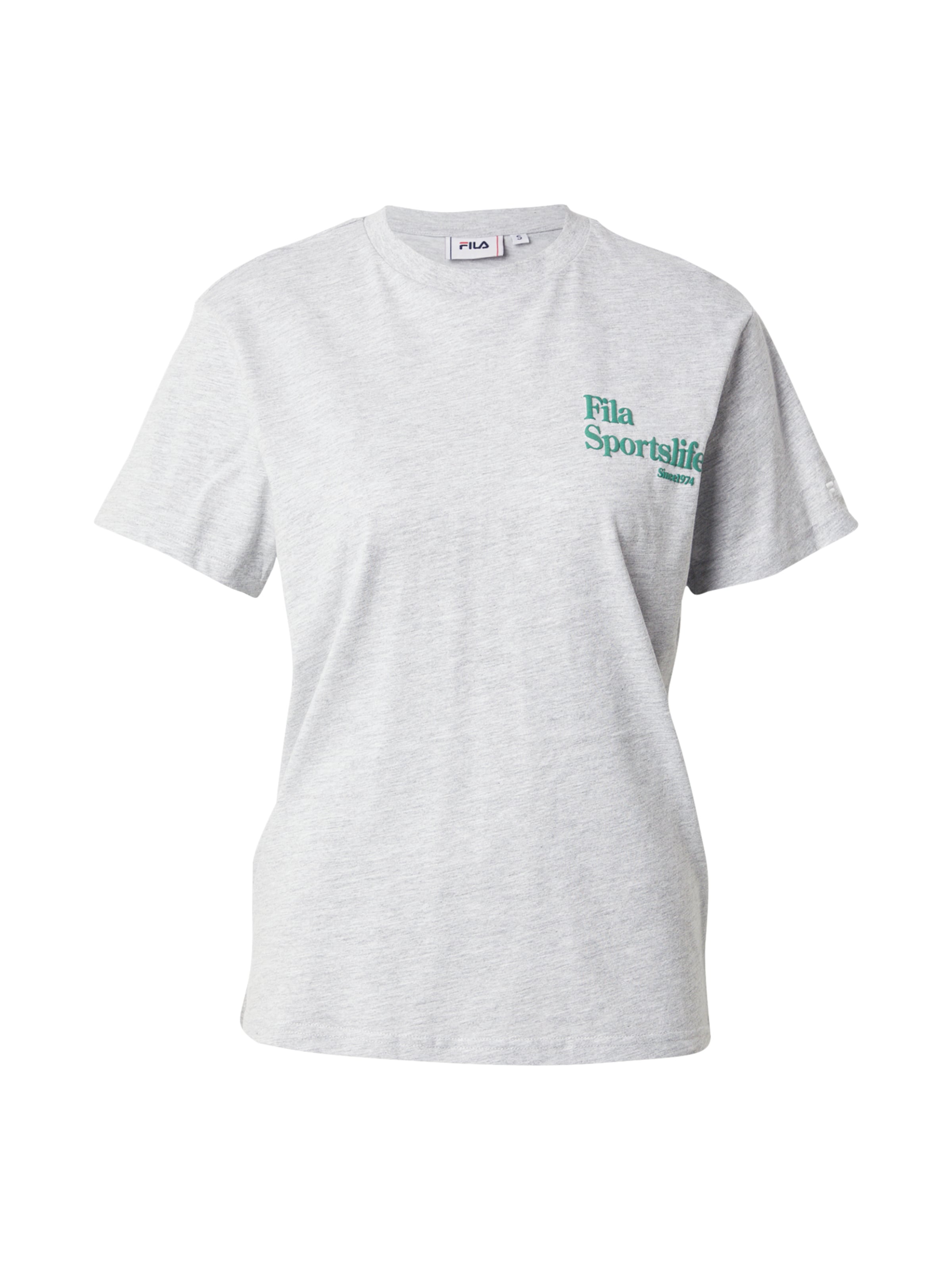 

FILA Футболка Performance 'LIEZ' в крапчатом сером цвете