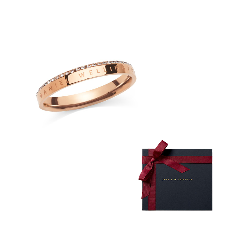 

DW/DanielWellington Daniel Wellington Synthetic Cubic Zirconia Rings Unisex Rose Gold