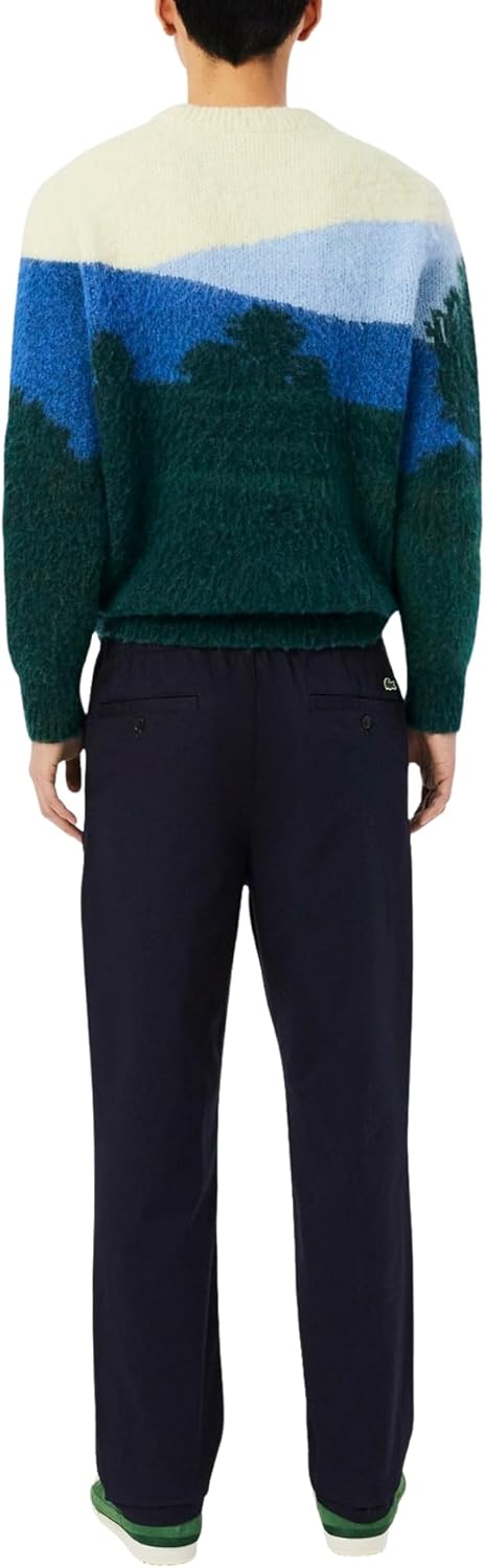 Lacoste мужские классические чинос на резинке, Abysm Black — фото 3