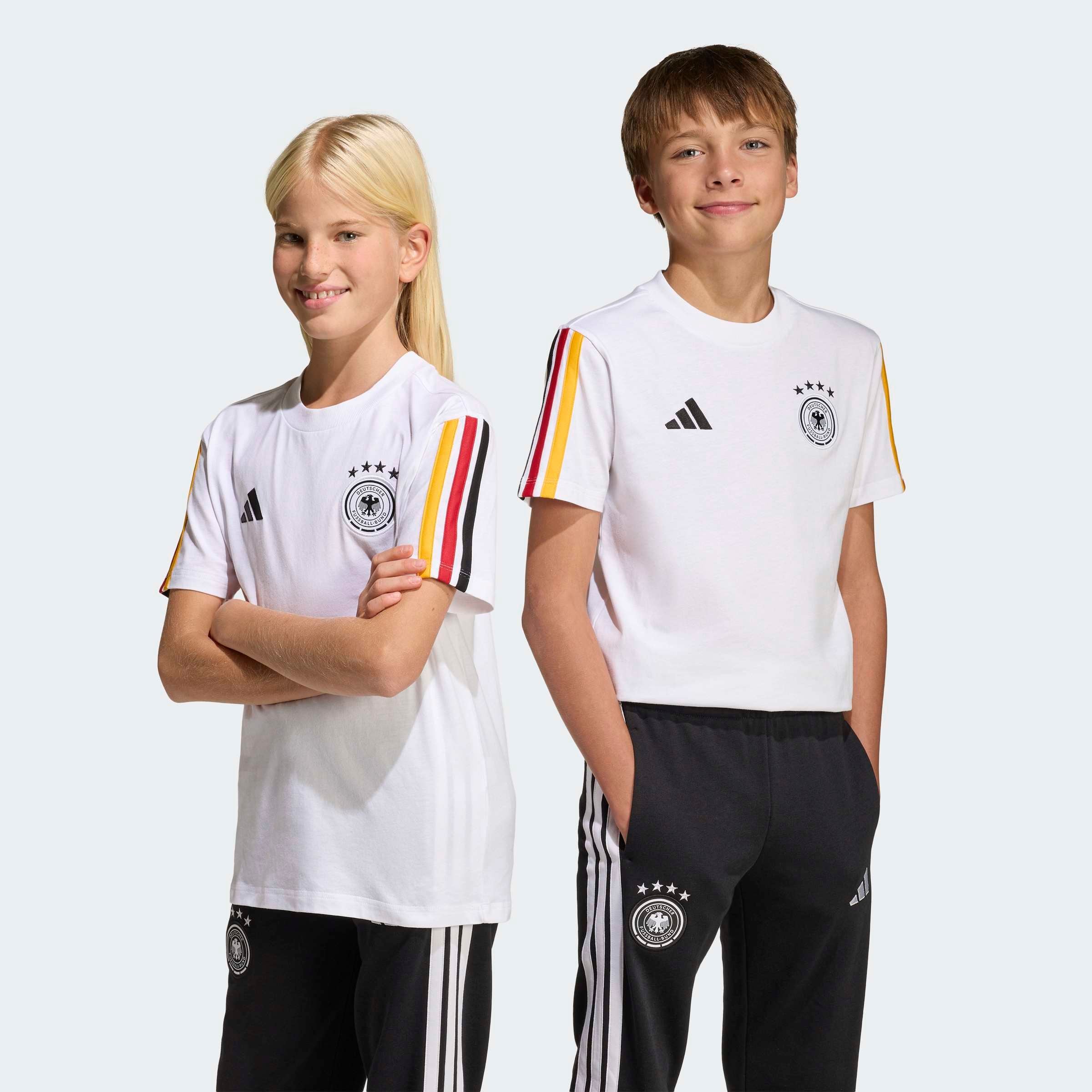 Adidas Performance Футболка 'DFB KIDS TEE' Performance в белом цвете — фото 2
