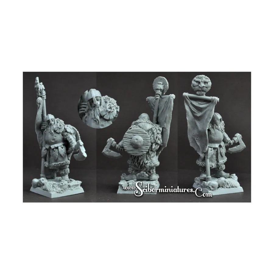 

Викинг №12, Historical Miniatures - Vikings (28mm) (Scibor Monstrous Miniatures)