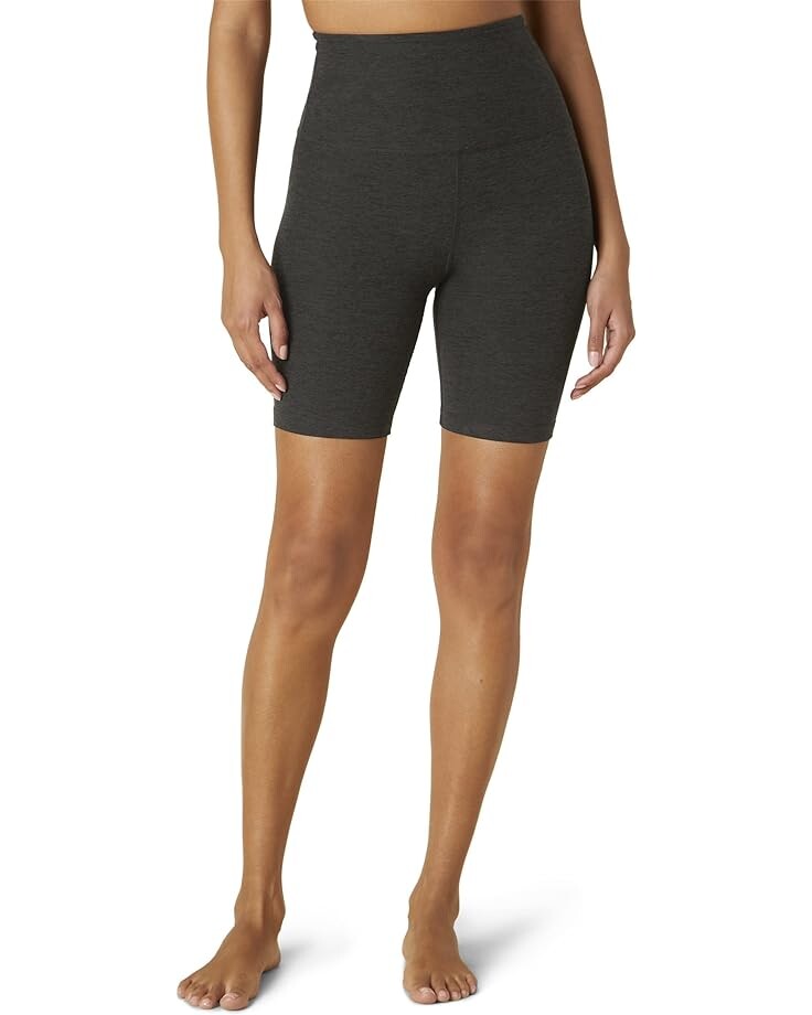

Шорты Beyond Yoga Spacedye Keep Pace Biker, цвет Darkest Night