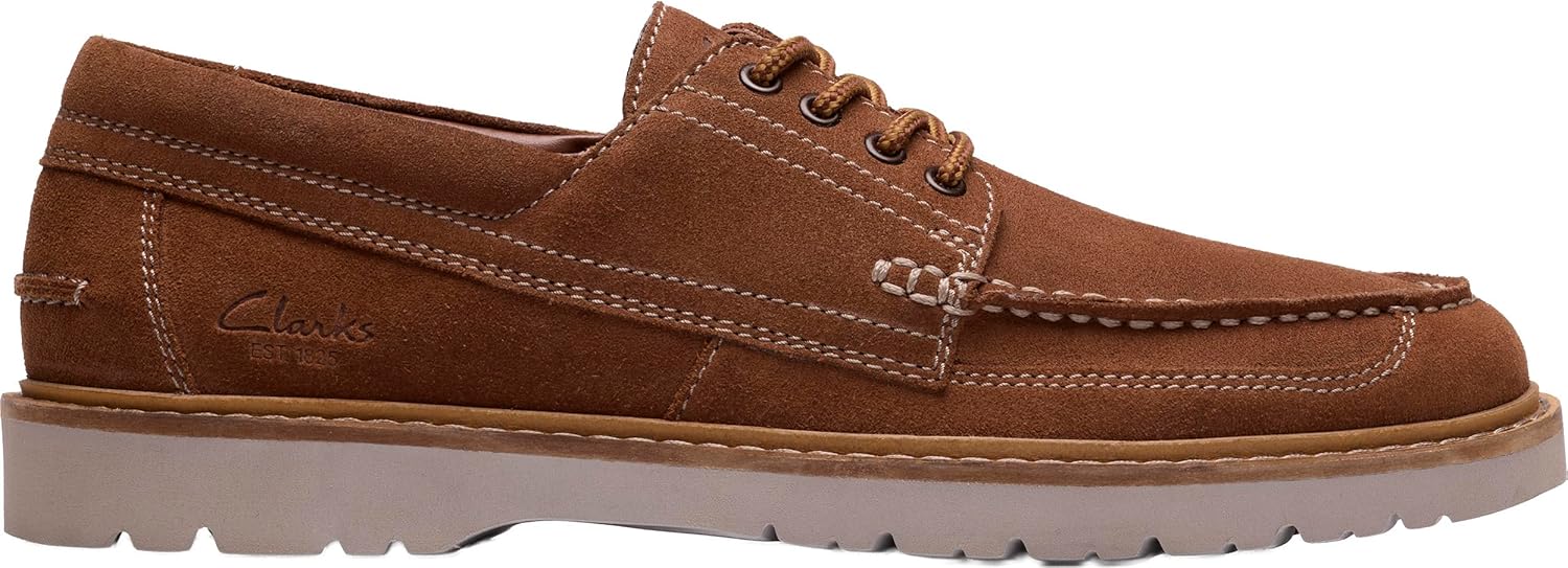 Мокасины Clarks для мужчин Weltridge, Cola Suede — фото 4