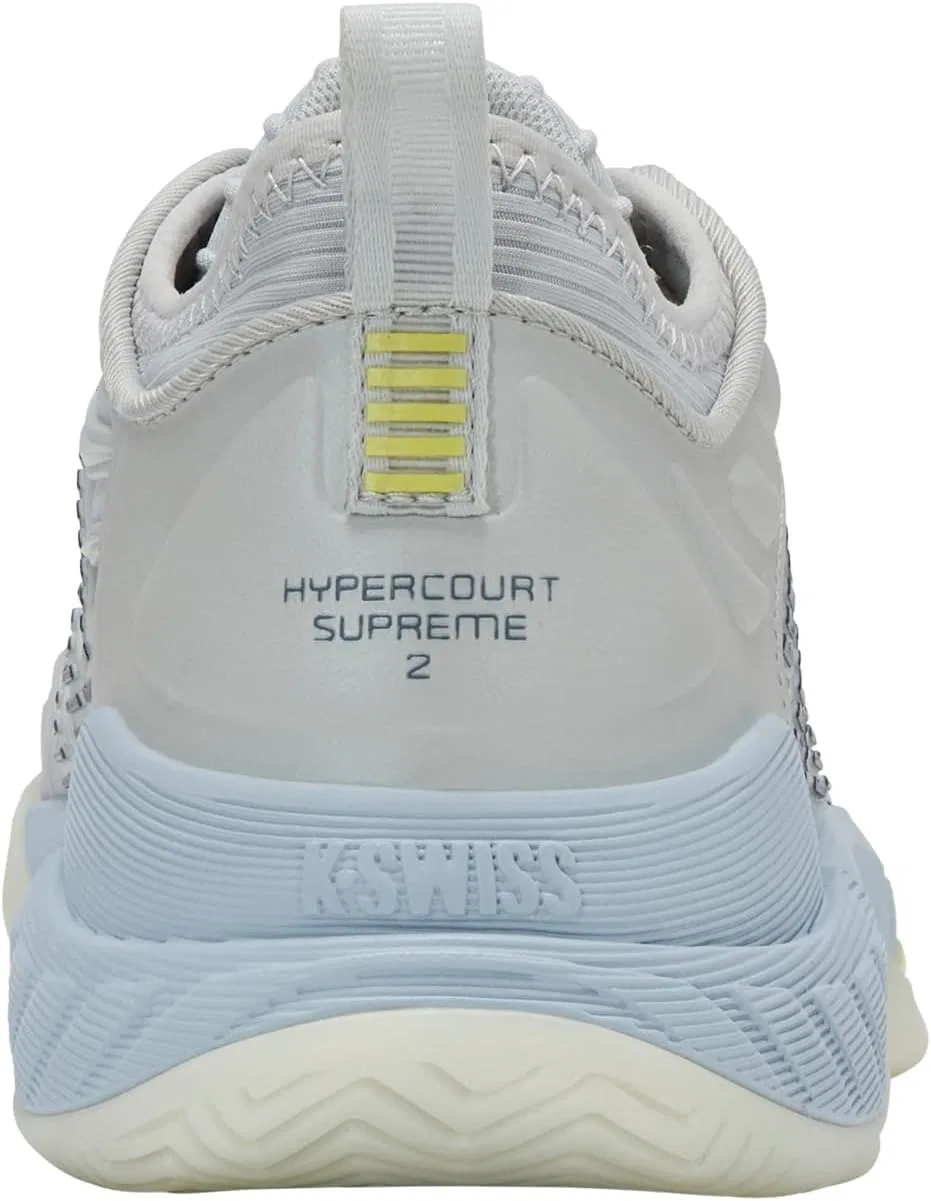 Кроссовки теннисные K-Swiss Hypercourt Supreme 2, пара, Dawn Blue/Ballad Blue/Blanc De Blanc — фото 4