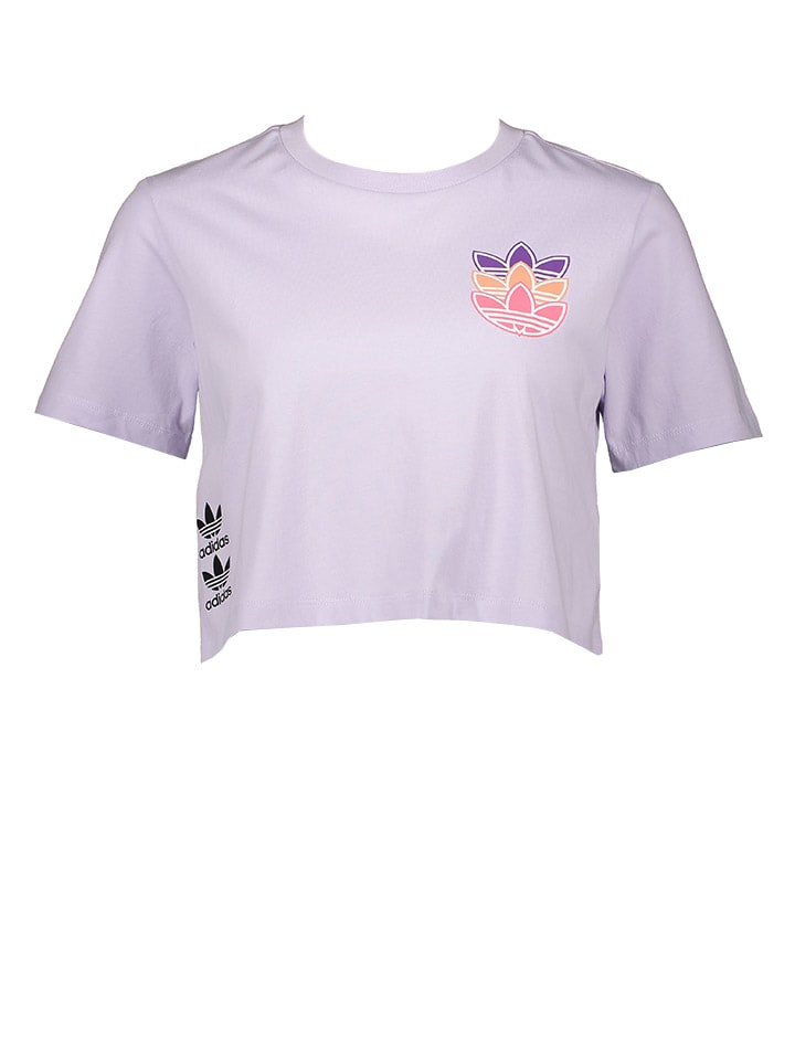

Футболка adidas, фиолетовый