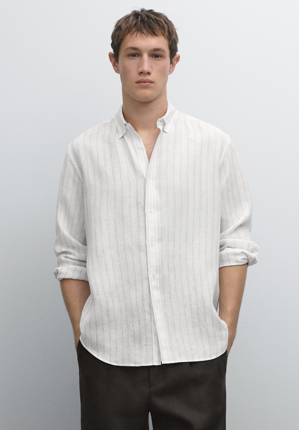 

Рубашка REGULAR FIT Massimo Dutti, белый