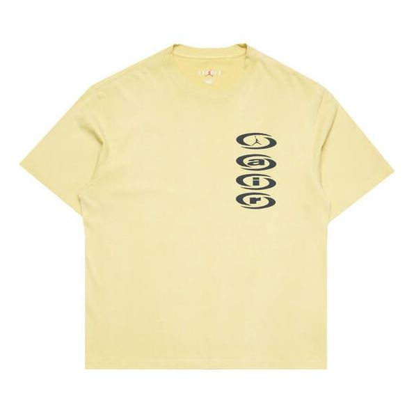 

Футболка Air Jordan x Travis Scott AIR T-Shirt 'Celery', желтый