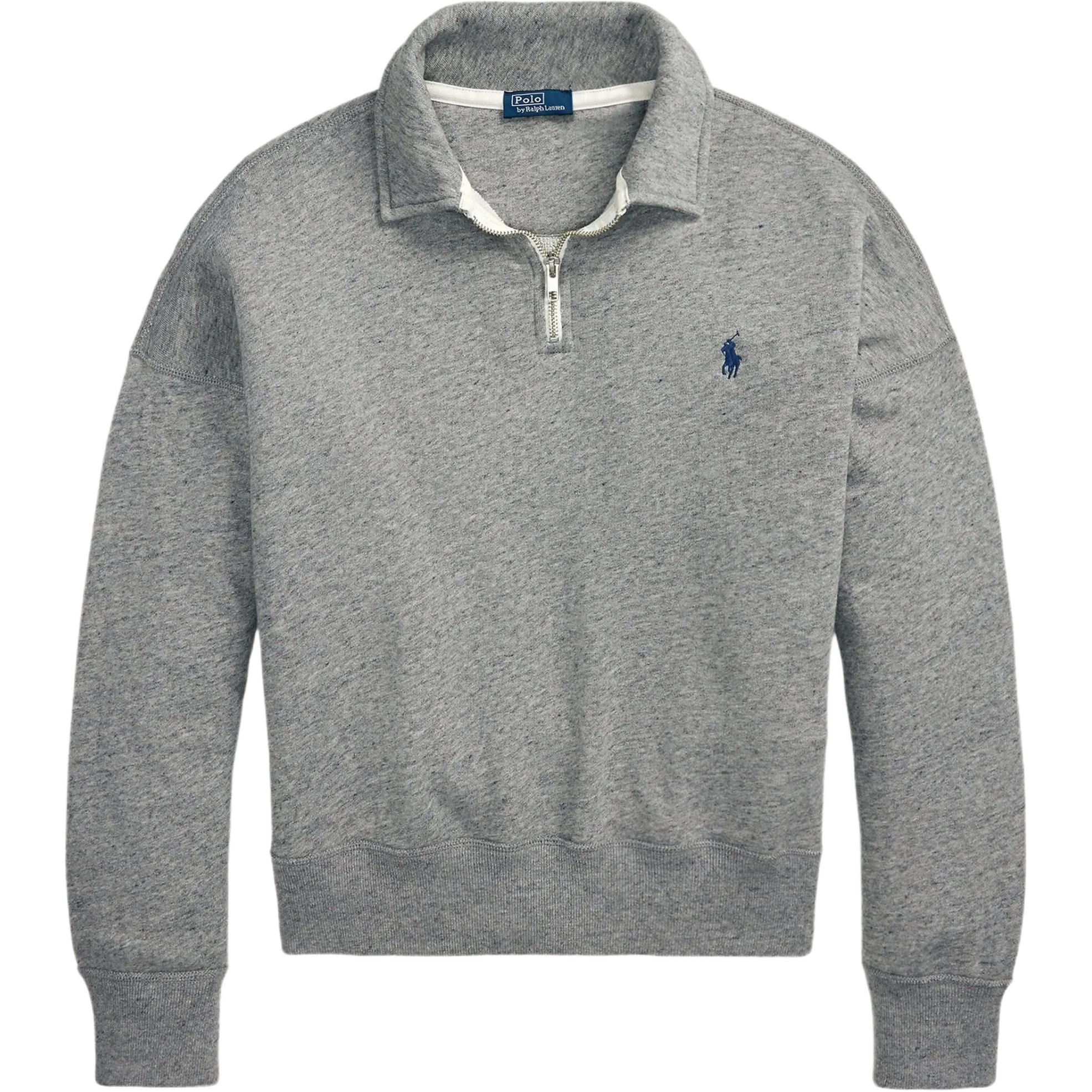 

Свитшот с вышивкой Polo Pony Polo Ralph Lauren, серый