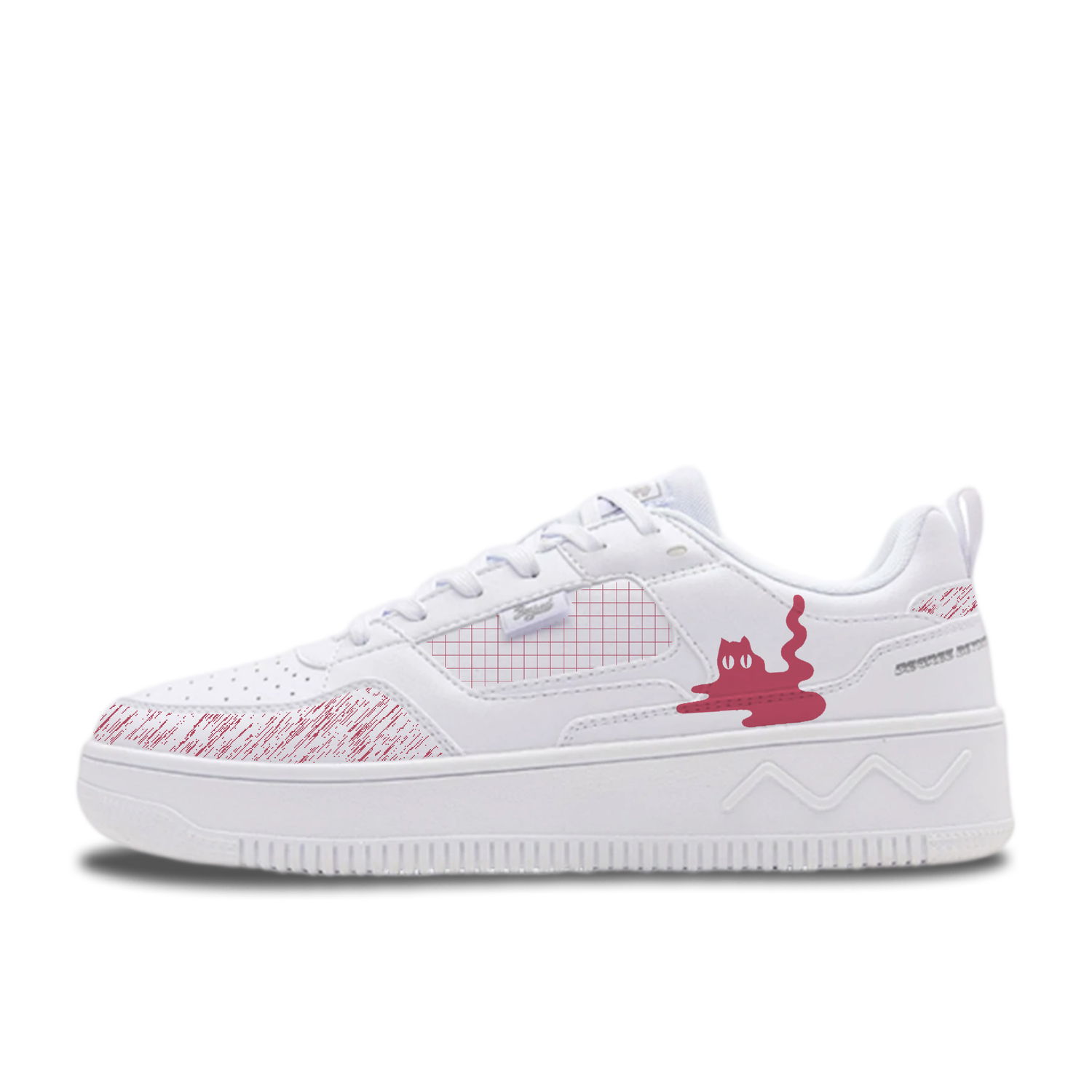 

Кроссовки Air Force 1 Synthetic Leather, Mesh Slip Resistant Abrasion Resistant Low top для мужчин 361°, белый